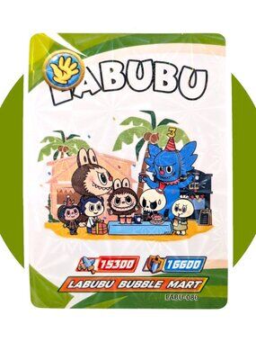 Labubu Game Collection Card (CX20): Monster Island Party LABU-080